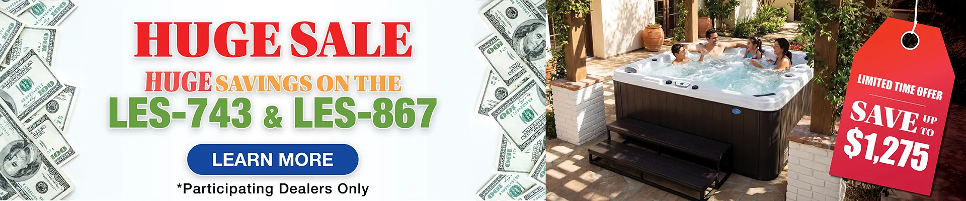 Calspas hot tub being used in a family setting - New Braunfels